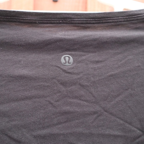Lululemon Faded Black Long Sleeve Workout Yoga Shirt Top size Large Women - Picture 4 of 15